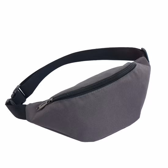 2022 Bolso de hombro personalizado de fábrica de moda, impermeable, Oxford, riñonera, bolsos de cintura con cinturón ajustable